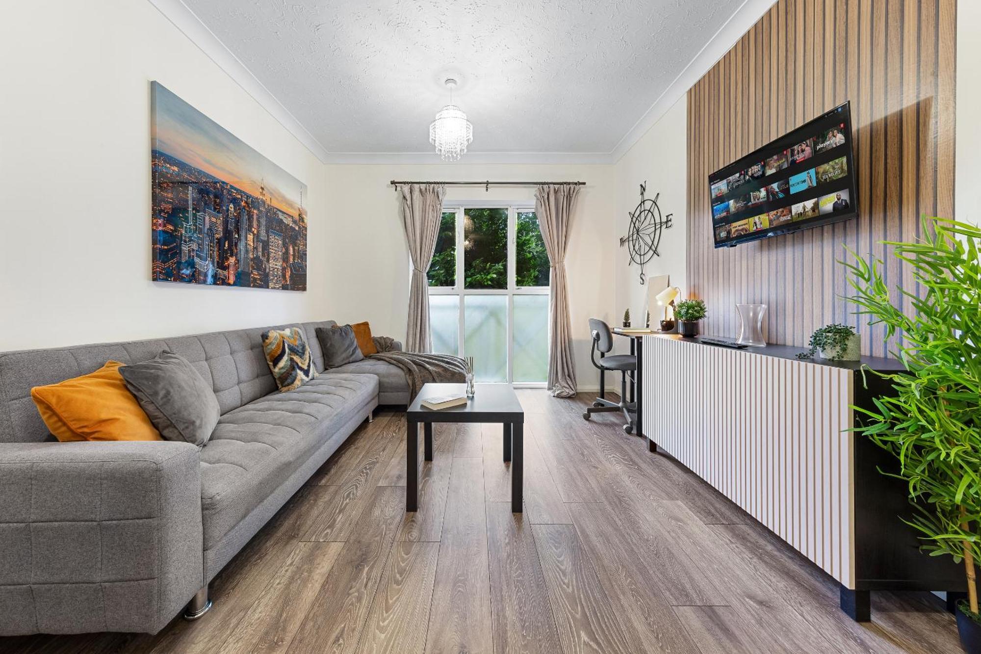 Elegant & Cozy Fbs Downtown Flat Lägenhet London Rum bild