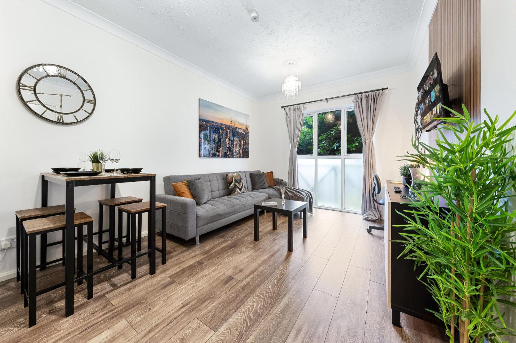 Elegant & Cozy Fbs Downtown Flat Lägenhet London Rum bild